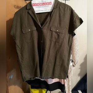 Women’s Dark green blouse from Old Navy size medium